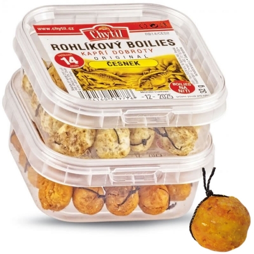 Rohlíkový boilies Chytil 14mm 32g Mango