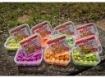 Rohlíkový boilies Maxi Fluo 20mm 65g Med 2