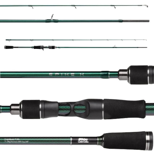 Rybářský přívlačový prut Abu Garcia SPIKE X Crankbait 702, délka 2,13 m, vrhací zátěž 10–40 g