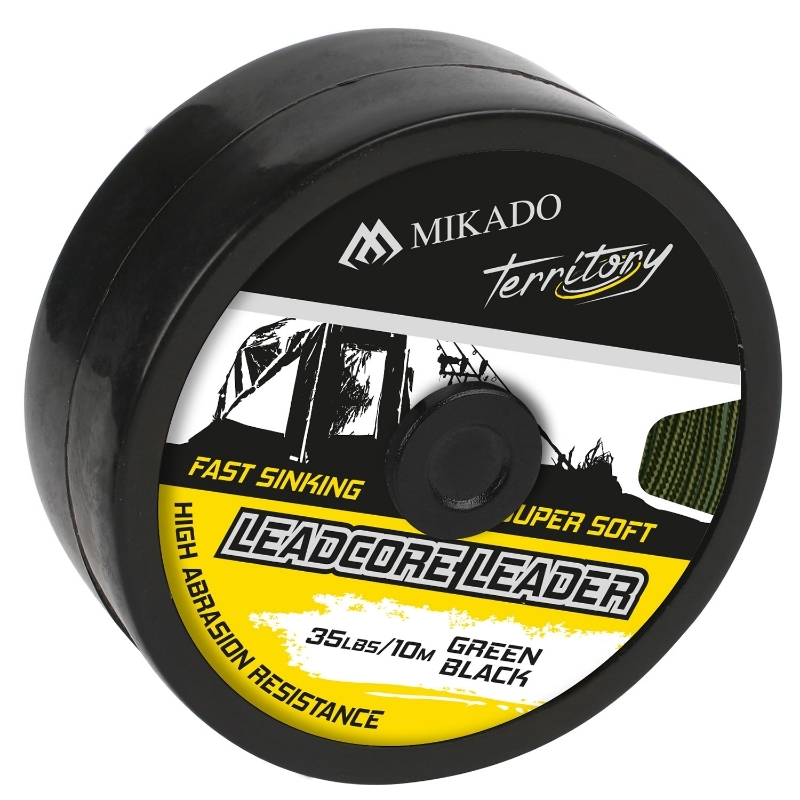 Mikado Territory Leadcore Leader 10m 45lbs