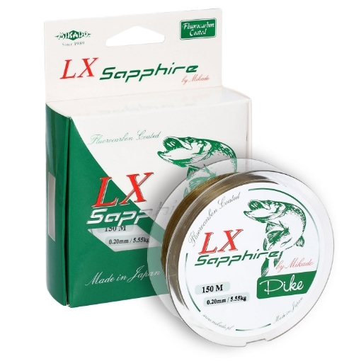 Vlasec na dravce Mikado LX Sapphire Pike 150m - 0.32mm 15.60kg