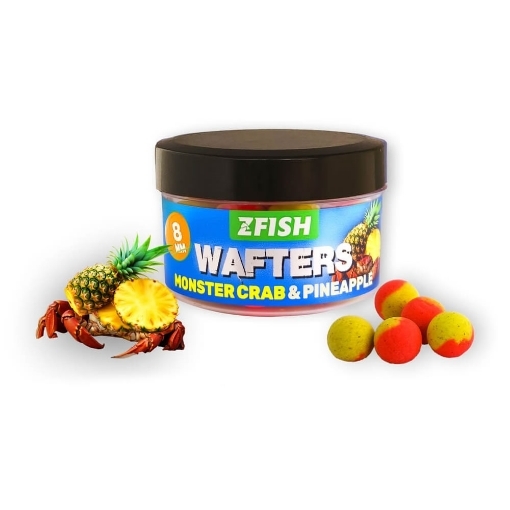 Vyvážené boilies o průměru 8mm s příchutí krab a ananas