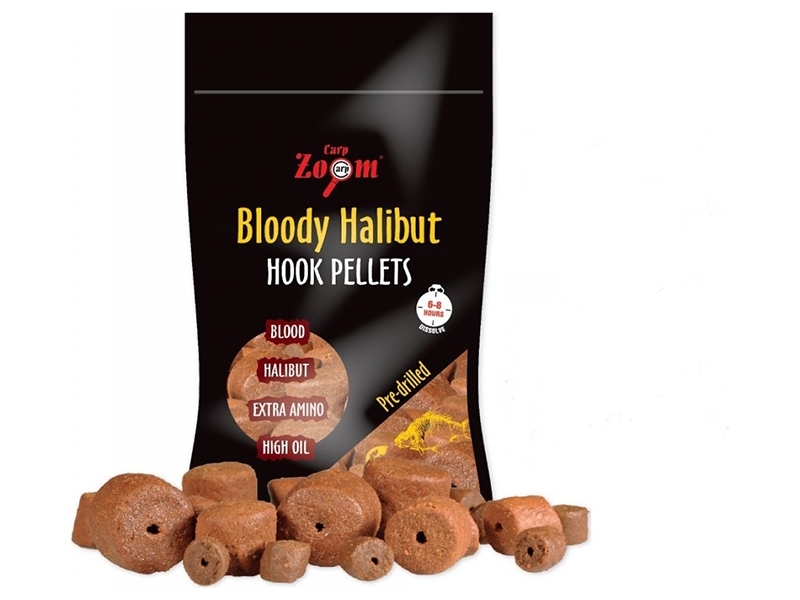 Carp Zoom Chytací pelety Bloody Halibut - 150g 8mm