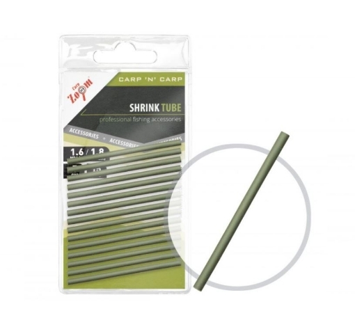 Obrázek Carp Zoom Smršťovací hadička - 15ks 2,4-2,6mm Zelená