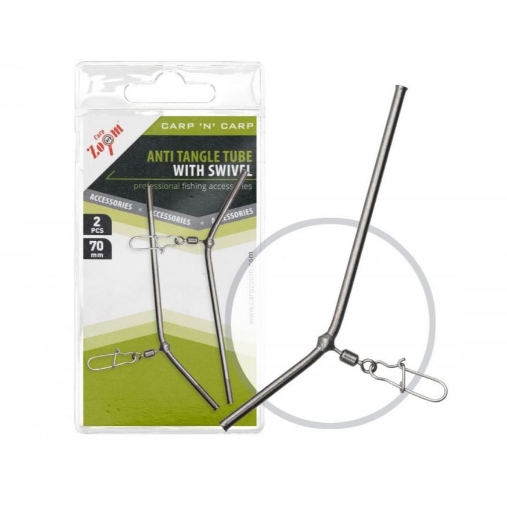 Obrázek Carp Zoom Průjezd s karabinkou - 2 ks / 70 mm