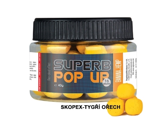 Obrázek Carp Zoom Superb Pop-Up 40g 16mm Skopex-Tygří ořech