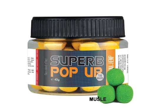 Obrázek Carp Zoom Superb Pop-Up 40g 16mm Mušle