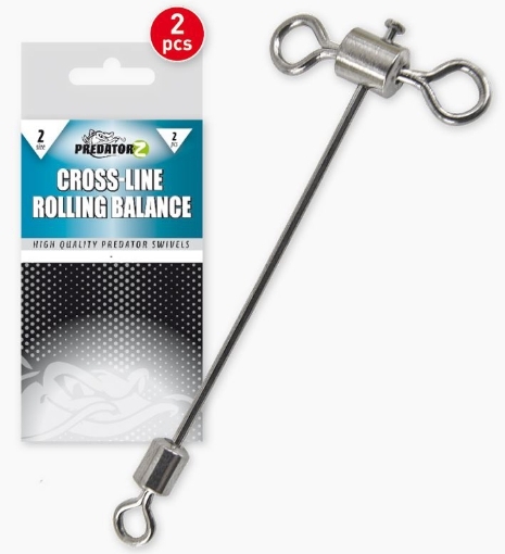 Obrázek Carp Zoom Trojcestný obratlík prodloužený 2ks Vel.1/0