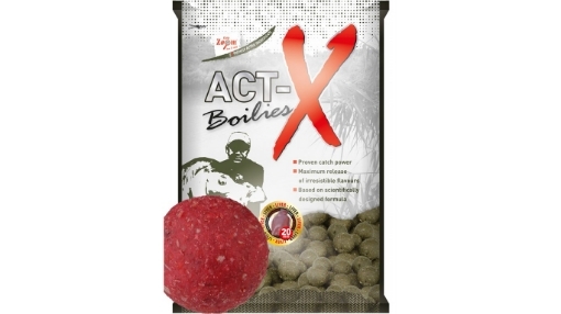 Obrázek Carp Zoom Act-X Boilies - 800 g / 16 mm / Jahoda
