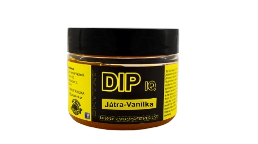 Obrázek CSV Tekutý posilovač IQ Dip - 60 ml / Játra-Vanilka