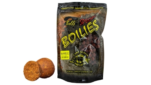 Obrázek CSV Boilies Boss2 SPECIAL - 1 kg / 25 mm / Oliheň A1