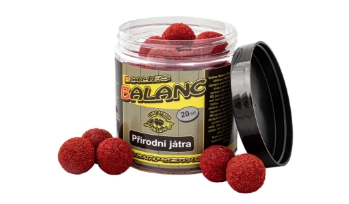 Obrázek CSV Boilies Balanc - 120 g / 20 mm / Přírodní játra
