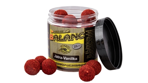 Obrázek CSV Boilies Balanc - 120 g / 25 mm / Játra-Vanilka