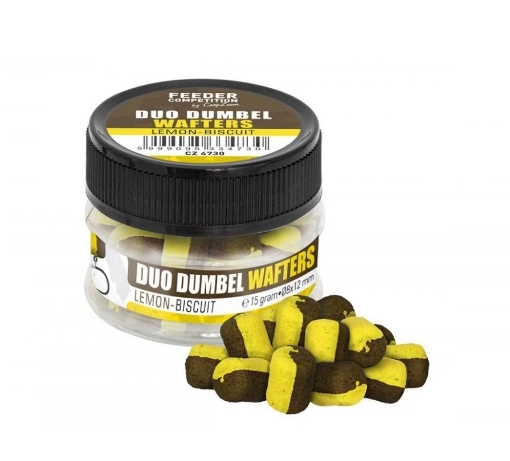 Obrázek Carp Zoom Duo Dumbells Wafters - 15 g / Citrón-Keks