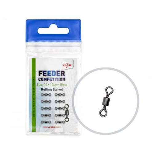 Obrázek Carp Zoom Obratlík Rolling FC - 10 ks / Vel. 14