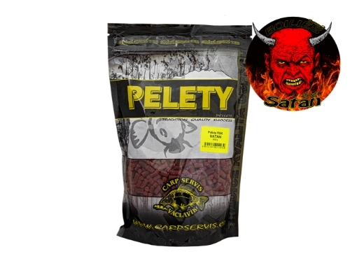 Obrázek CSV Pelety RSX - 800 g / Satan / Vínová