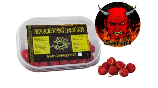 Obrázek CSV Rohlíkové boilies - 40 g / Satan