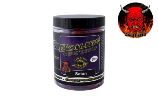 Obrázek CSV Boilies v dvojobalu - 180 g / 20 mm / Satan