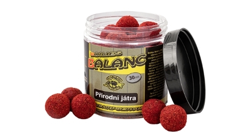 Obrázek CSV Boilies Balanc - 120 g / 30 mm / Přírodní játra