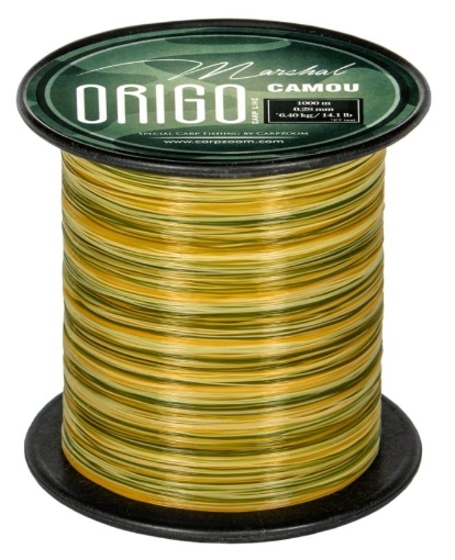 Obrázek Vlasec Origo Carp - 1000 m / 0,30 mm / 7,2 kg / Camou