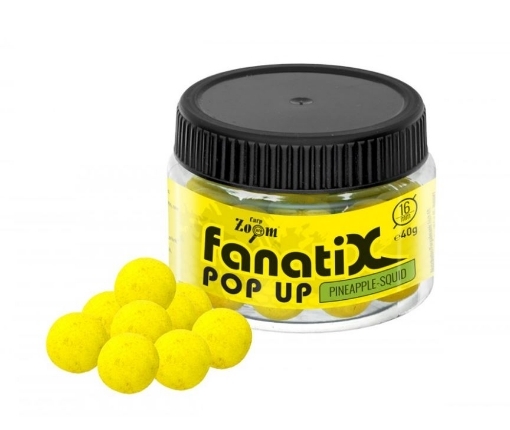 Obrázek Carp Zoom Fanati-X Pop Ups 40 g 16 mm Ananas-Oliheň