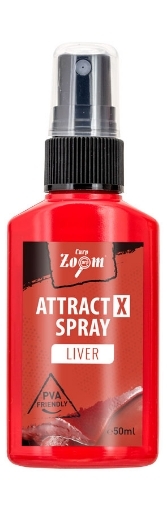 Obrázek Carp Zoom Aroma sprej AttractX - 50 ml / Játra
