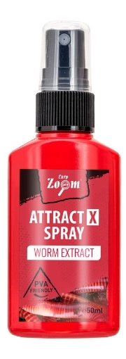 Obrázek Carp Zoom Aroma sprej AttractX - 50 ml / Extrakt z červů