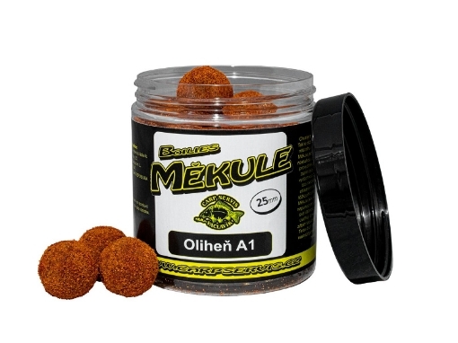Obrázek CSV Boilies Měkule - 140 g / 25 mm / Oliheň A1