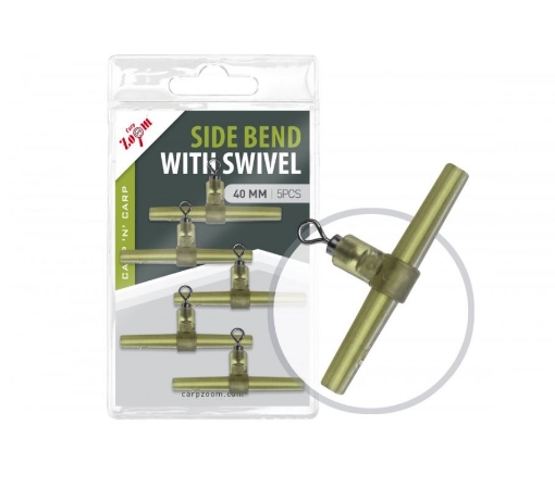 Obrázek Carp Zoom Průjezd T s obratlíkem - 5 ks / 40 mm