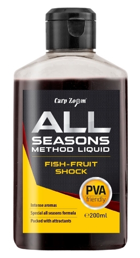 Obrázek Carp Zoom All Season Method Liquid - 200 ml Fish-Fruit