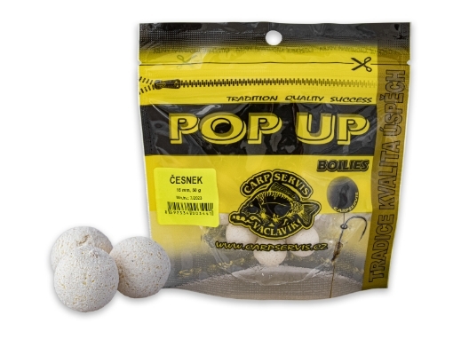 Obrázek CSV Pop-Up Boilies Sáček/ 50 g / 16 mm / Česnek