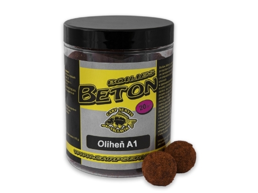 Obrázek CSV Boilies Boss2 BETON - 170 g / 20 mm / Oliheň A1