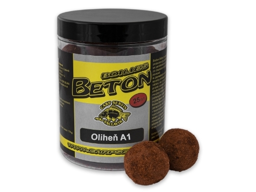 Obrázek CSV Boilies Boss2 BETON - 170 g / 25 mm / Oliheň A1