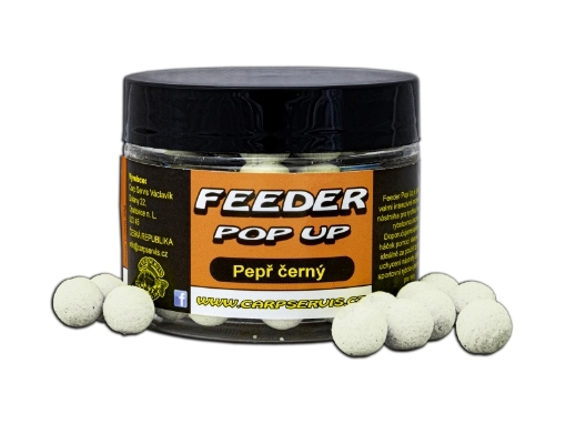 Obrázek CSV Feeder Pop Up 30 g 9 mm – Pepř černý