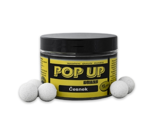 Obrázek CSV Pop Up Boilies Dóza 40 g 12 mm – Česnek