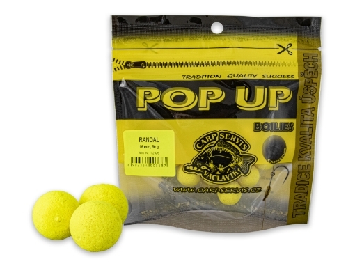 Obrázek CSV Pop-Up Boilies Sáček/ 50 g / 16 mm / Randal
