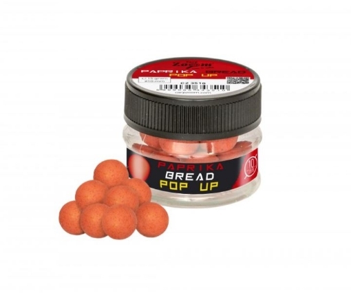 Obrázek Carp Zoom Plovoucí boilies Paprika Bread - 15 g / 10 mm
