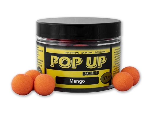 Obrázek CSV Plovoucí boilies Pop Up - Dóza / 40 g / 12 mm / Mango