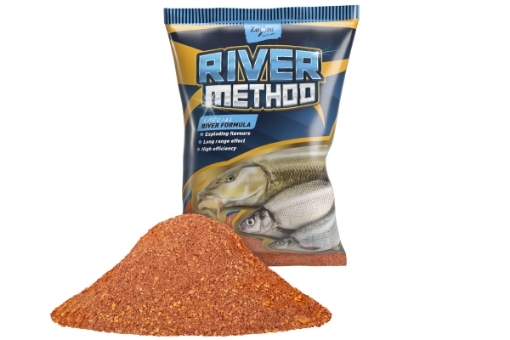 Obrázek Carp Zoom Vnadící směs River Method - 2 kg / Jahoda-Ryba