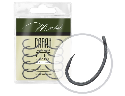 Obrázek Carp Zoom Háčky Marshal Crank - 10 ks / Vel. 2