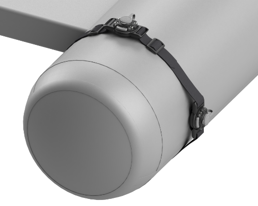 Fasten držáky sonaru - Sada s dvěma univerzálními držáky na válec