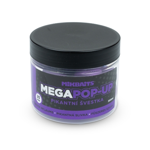 Mega fluo pop-up 300ml - Pikantní švestka 25mm