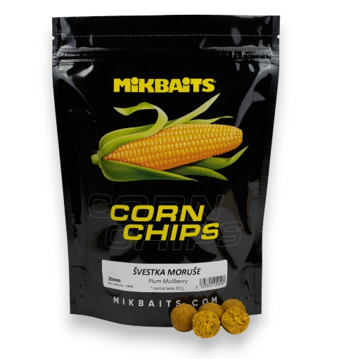 Corn Chips boilie 2,5g - Švestka Moruše 20mm