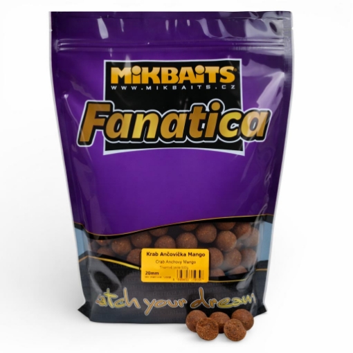 Fanatica boilie 900g - Krab Ančovička Mango 24mm