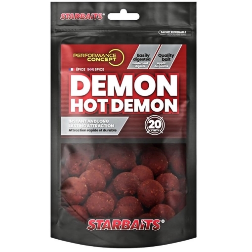 Obrázek Starbaits Hot Demon Boilies 10mm 250g