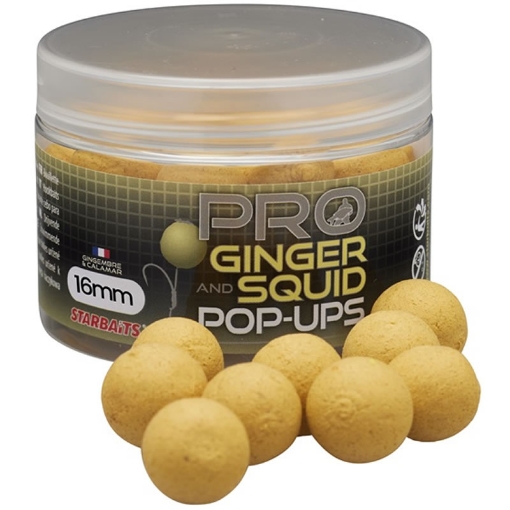 Picture of Starbaits Probiotic Boilies Ginger Squid 12mm 50g