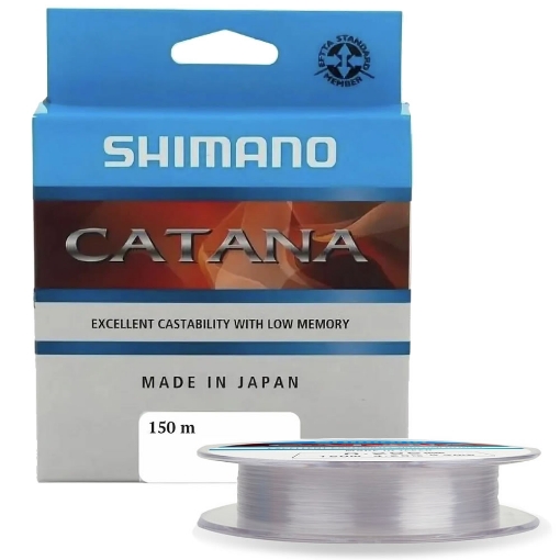 Kvalitní monofilní vlasec Shimano Catana Grey 0,185mm pro všestranný rybolov.
