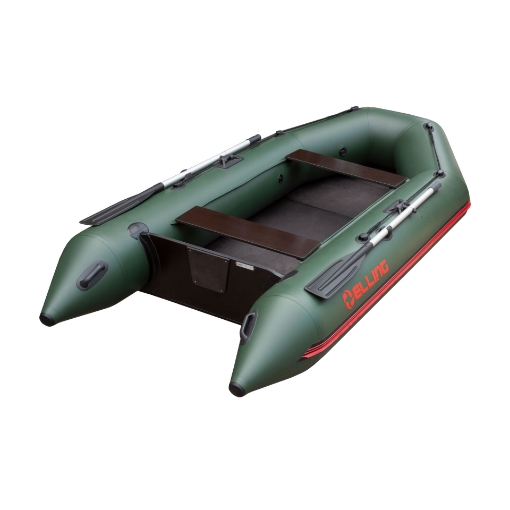 Nafukovací čluny Elling - Forsage 330 s pevnou skládací podlahou, zelený
