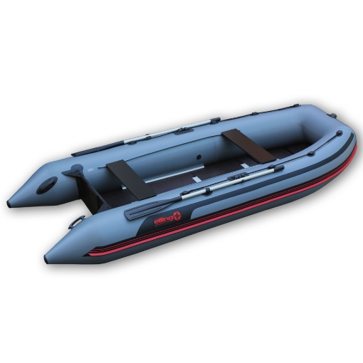 Nafukovací čluny Elling - Pilot 340 s pevnou podlahou, šedý