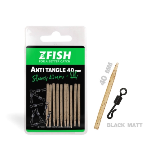 Obrázek ZFISH Anti Tangle SET Sleeves 40mm + QC